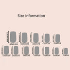 【Press-on Nail】【Short】Wine Red Flash Nail