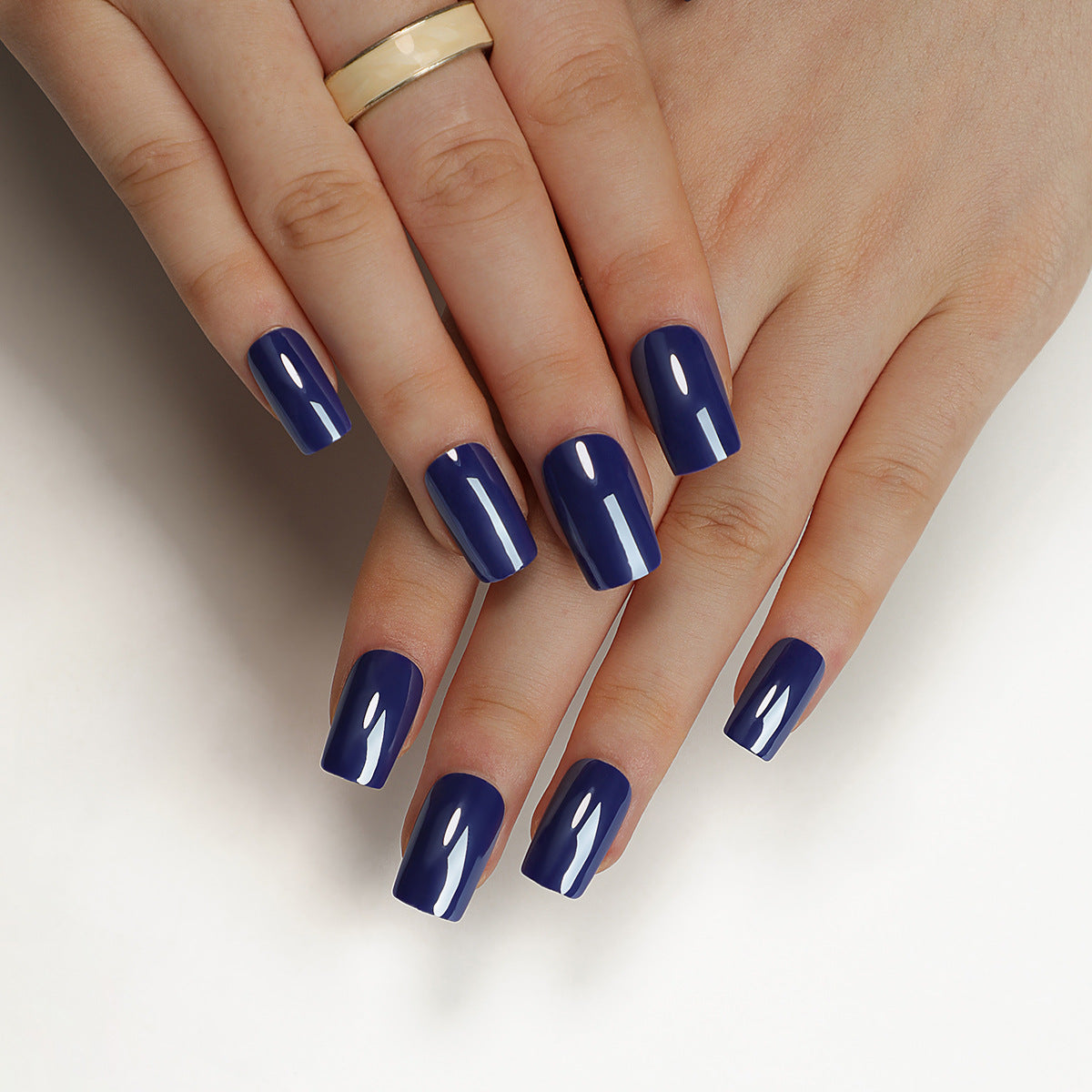 【Press-on Nail】Solid Blue