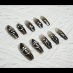 【Press-on Nail】Crow Heart Dark Style