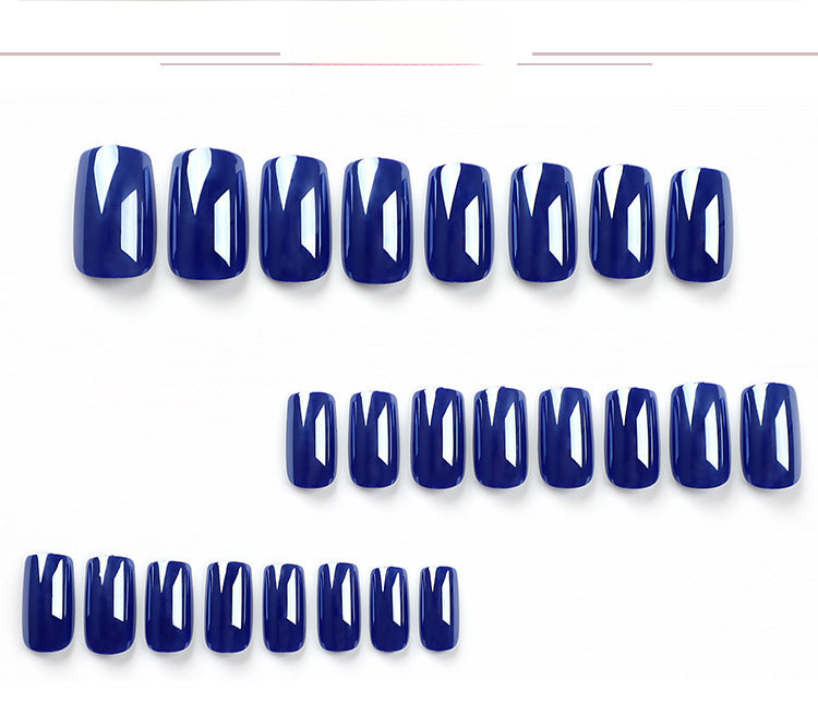 【Press-on Nail】Solid Blue