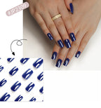 【Press-on Nail】Solid Blue