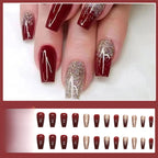 【Press-on Nail】Flashing Gold